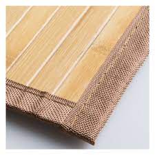 Suddenly the living room pops to life with personality thanks to a contemporary area rug or decorative floor covering. Idesign Formbu Bamboo Floor Mat Non Skid Water Resistant Runner Rug For Bathroom Kitchen Entryway Hallway Office Mudroom Vanity 72 X 24 Natural Tan Buy Online At Best Price In Uae Amazon Ae