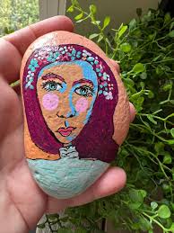 Hand-painted Rock