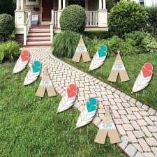 Birthday Lawn Signs Rental Long Island Be Brave Little One Lawn Decorations Outdoor Baby Shower Or Birthday Party Yard Decorations 10 Piece Outdoor Baby Shower Outdoor Baby Shower Decorations Yard Decor