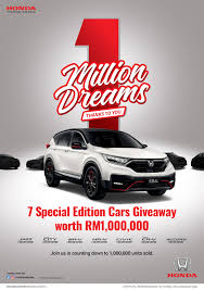 Honda showroom & service centre sumber auto edaran sdn bhd tel: Honda Malaysia Celebrates The Journey Of Reaching 1 Millionth Unit Sales Milestone With Malaysians Press Release Honda Malaysia