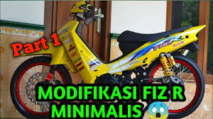 Modif 2 tak fiz r buat harian. Modifikasi Motor Fiz R Warna Kuning Modifikasi Motor Terbaru 2021