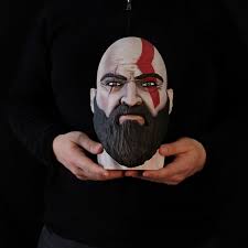 Buy Kratos Headphone Stand: Hand-painted God of War Gaming Decor Online in  India