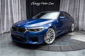 The new bmw m5 a little too subtle for you? Used 2018 Bmw M5 Sedan Original Msrp 121k Hre Performance Wheels For Sale Special Pricing Chicago Motor Cars Stock 17021