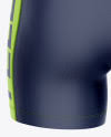 Download Women S Volleyball Shorts Mockup Back View In Apparel Mockups On Yellow Images Object Mockups
