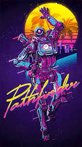 Maybe you would like to learn more about one of these? Phone Background For You Pathfinder Mains If You Dig That 80s Retro Look Apexlegends