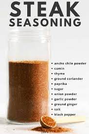 Homemade Steak Seasoning Recipe Homemade Spices Steak Seasoning Season Steak Recipes