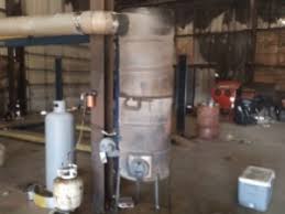 homemade propane fired waste oil burner