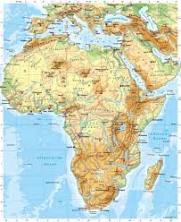 Afrika ist einer der kontinente der erde. Diercke Weltatlas Kartenansicht Afrika Physische Ubersicht 978 3 14 100800 5 147 5 1