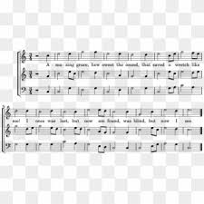 Christian hymn with lyrics by john newton. Amazing Grace Song Notes Famous Music Text Lines My Sunshine Sheet Music Hd Png Download 960x501 3979111 Pngfind