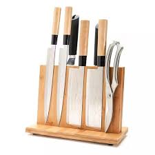 Diy wooden knife rack spartan warrior magnetic knife holder kitchen decor. Magnetic Knife Holder With Powerful Magnet Bamboo Wood Knife Block Without Knives Double Side Universal Knife Block Shopee Singapore