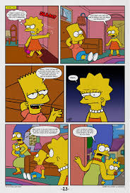 The Hot Day and Night - The Simpsons Comic | FreeComics