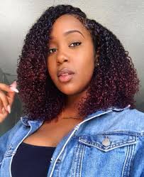 Follow Baddiebecky21 Dyed Natural Hair Burgundy Natural Hair Burgundy Hair