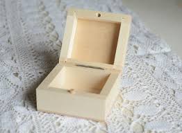 Small Wooden Box Natural Unfinished Wood Box Plain Hinged Etsy Small Wooden Boxes Diy Wood Box Small Wood Box