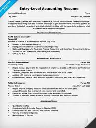 For example, your accounting resume objective can consist of any of the following Entry Level Accountant Resume Accountant Resume Resume Objective Resume Examples