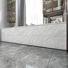Bathroom tiles design india still follows the traditional marble tiles which are used for flooring as well for walls. Buy Westick Peel And Stick Floor Tile For Kitchen Bathroom Bedroom Ground Renovation Gray Marble Vinyl Flooring Tiles Home Decoration 5pcs 12 X 12 Online In Indonesia B08r1ch6t8