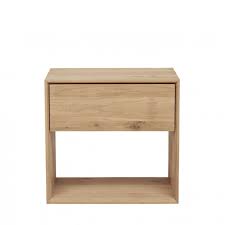 The extensive range of bedside tables offered by oak furniture house makes it easy to pick a perfect partner to your oak bed as you can explore a varied range of ideal matching bedroom. Ethnicraft Nordic Oak Bedside Table Tall Oak Bedside Tables Bedside Table Design Tall Bedside Table