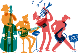 Enjoy the best jazz radio with unlimited skips. Jazz Musicians Illustrated Home Wall Sticker Tenstickers