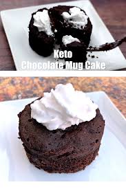 Easy Keto Low Carb One Minute Chocolate Mug Cake In 2020 Keto Chocolate Mug Cake Carb Free Desserts Sugar Free Chocolate Chips