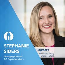 Congratulations Stephanie Siders