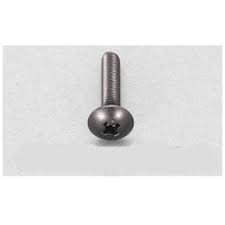 Machine screws have a uniform diameter the entire length of the shaft as opposed to tapered screws which have phillips truss head machine screws with nylon patch. Truss Head Machine Screw Stainless Steel Black 12 Pcs Ea949tg 420 Esco Misumi Thailand