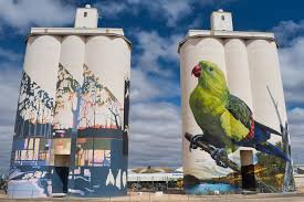 Waikerie The Art On The Back Of The Silos Art Murals Street Art Street Art