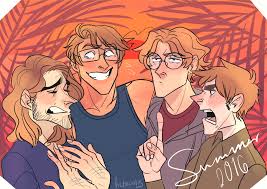 Face Family France America Canada England Hetalia Anime Hetalia Hetalia Fanart