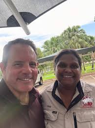 Always happy to welcome guests to Darwin and there're some very good  friends here this weekend. US Secretary of Defence Lloyd Austin and in the  plane behind that, Acting PM Richard Marles