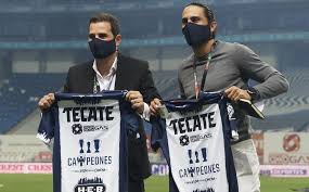 Playera rayados de monterrey official puma home long sleeve jersey, funes mori. Rayados Saco Jersey Con Titulos De Concachampions Liga Y Copa Mediotiempo