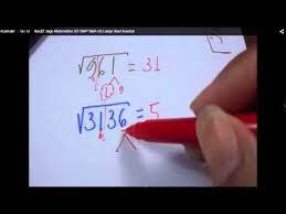 Akar pangkat 2 √144 = 12 karena 12² = 12 × 12 = 144 contoh: Akar Kuadrat Cara Paling Cepat Jurus 7 Detik Matematika Paman Apiq Youtube