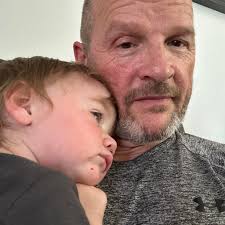 Keewatin Old Barber Shop Taken from The White Rose Gas Station Where the  Liquor Store is Now. Buddie Reid Pictured