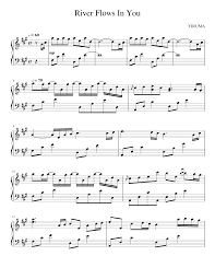 Learn river flows in you music notes in minutes. Yiruma River Flows In You Arranged By Rousseau Sheet Music For Piano Solo Musescore Com
