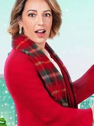 Vanessa Lengies Take Me Back for Christmas Trench Coat