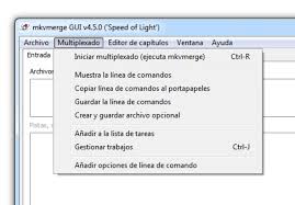 Mkvtoolnix is a set of tools to create, alter, split, join and inspect matroska files(mkv). My First Jugem