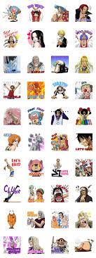 One Piece Second Series Sticker For Line Whatsapp Telegram Android Iphone Ios One Piece Stickers One Piece Anime Anime Whatsapp Sticker
