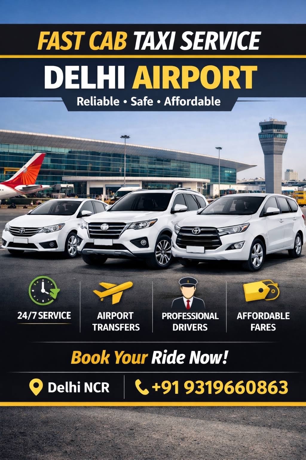 Cab service in delhi airport product image