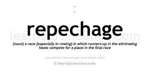 Listen to the audio pronunciation in english. How To Pronounce Repechage English Pronunciation Youtube