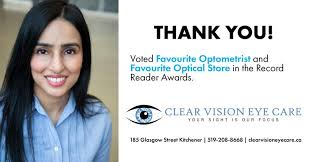 Aneela gillani offers complete eye exams visit us at 185 glasgow in belmont village. Valerie Shoemaker Optometrist Waterloo Vision Care Clinic Linkedin