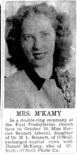 Harriet Edna Bennett McKamy (1925-2021)