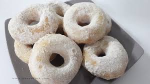 1/2 cawan gula 1/2 cawan gandum 1 sudu kecil pewarna kuning 1 sudu besar tepung kastard 1 1/2 cawan air. Resepi Donut Tanpa Marjerin Copd Blog H