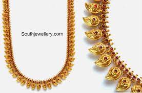 Double Sided Reversible Mango Necklace Jewellery Designs Mango Necklace Black Beaded Jewelry Gold Necklace Indian Bridal Jewelry
