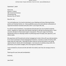 Cover letter tips & tricks. 26 Cover Letter Examples For Resumes Event Planner Resume Cover Letter Example Event Coordinator Job Description