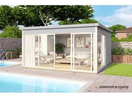 Bureau De Jardin Argos 5 16m2 Bureau De Jardin Pool House Chalet De Jardin