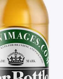 Download Green Glass Lager Beer Bottle Mockup