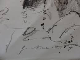 Coloriage pour faire patienter tout le monde coloriages ws s montagne file size: Bernard Gantner Paysage De Montagne Dessin Original Au Crayon Noir Zeitgenossische Kunst Plazzart