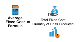 A firm's total cost is the sum of its variable costs and fixed costs. Average Fixed Cost Formula Calculator Examples With Excel Template