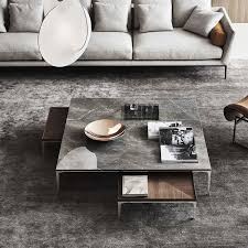 Tray Table Available In Two Different Heights And Six Dimensions It Can Be Combined With Diff Coffee Table Marble Tables Living Room Center Table Living Room