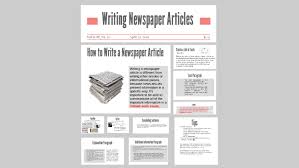 Writing Newspaper Articles By Samantha Pro On Prezi Next