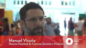 Manuel Vicuña, Decano Facultad de Ciencias Sociales e Historia UDP