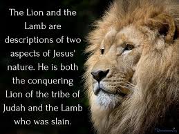How should we understand the Lion and the Lamb passage?