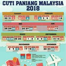 Sila semak laman web ini untuk maklumat terkini. Cuti Umum Malaysia 2018